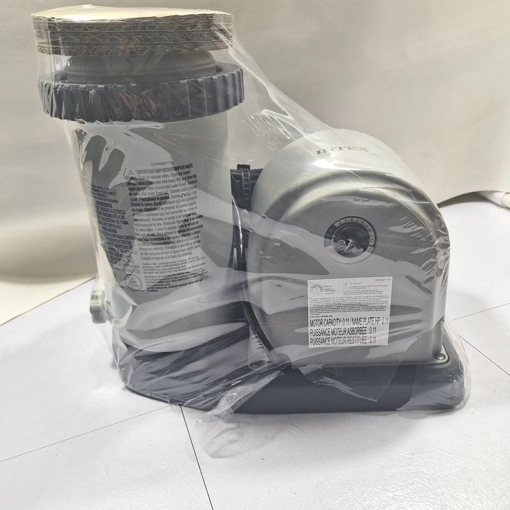 1500 gal hr Intex Filter Pump Krystal Clear Model 635 Small Pump Upgrade Pump